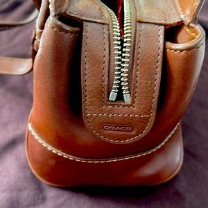 Coach leather handbag